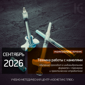 ТЕХНИКА РАБОТЫ С КАНЮЛЯМИ.  Индивидуальное обучение